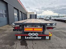 Lecitrailer PLATEAU TWISTLOCKS
