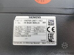Siemens 1FK7101-2AF71-1RG1 Synchronmotor SN: YFR1641497823001 - ! -