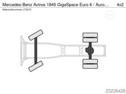 Mercedes-Benz Actros 1845 GigaSpace Euro 6 / Auromatic / 60 %...