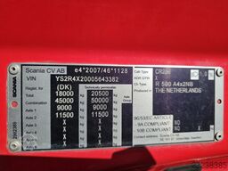 Scania Scania R500 4x2 HMF 19 tm CRANE - KRAN / RETARDER
