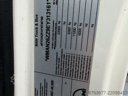 MAN TGM 22.250 6X2 Dranken Vrachtwagen 240dkm 2015 EURO 6 laadklep 2500kg Full Air