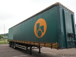 Pacton 3 axle curtainside trailer
