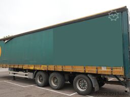 Pacton 3 axle curtainside trailer