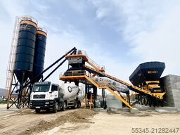 FABO Concrete Batching Plant 120 m3 Compact Concrete Batching Plant