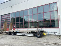 Fliegl DTS 300  3 Achs Tiefladeranhänger