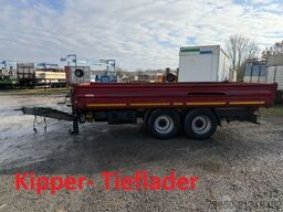  TK14  14,4 t Tandemkipper- Tieflader Breitbereifung