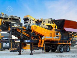 FABO MIC-100 SEMI-MOBILE IMPACT CRUSHER