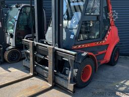 Linde H80D-02 Zinkenversteller + Duplex-Freisichtmast