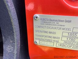 Kubota Kx019-4 graafmachine NIEUW !!
