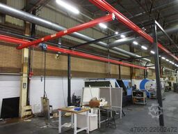 Demag Portalkran KBK2-H Stahlbau 500KG Abus 500KG Kettenzug + Stahlbau