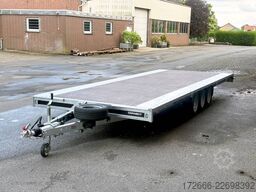 Brian James Trailers CONNECT 476-6024-35-3-12 | TRIDEM 600X243CM 3500KG HOCHLADER | SCHWARZ