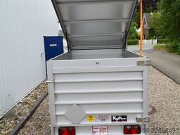 Koch-Anhänger 4.13 | ALUBODEN 250X125X95CM 1300KG | TÜR | 3XBWE | DECKELANHÄNGER