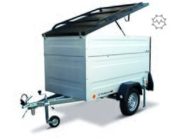 TPV Trailers | BÖCKMANN KT-EU3 PLUS 243X123X106CM 750KG DECKELANHÄNGER