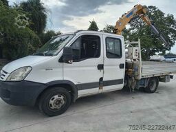 IVECO DAILY 35C 15 3.0 DOPPIA CABINA E GRU