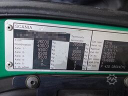 Scania P420 6x4 steelsprings
