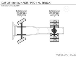 DAF XF 440 4x2 / ADR / PTO / NL TRUCK