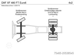 DAF XF 480 FT Euro6
