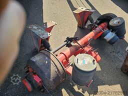 SMB TRAILER AXLE SINGLE TIRES.