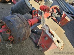 SMB TRAILER AXLE SINGLE TIRES.