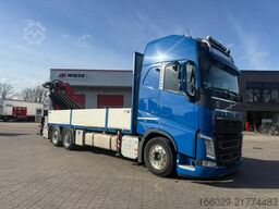 VOLVO FH 500 6x2 Container Pritsche Fassi F455 Kran