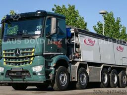 MERCEDES-BENZ Arocs 4451 Fliegl Asphaltmulde mit Schubboden
