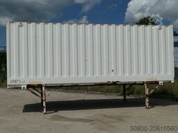  Wechselkoffer, BDF, Schlüssellochblech, Türen