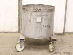 Edelstahl 230 Ltr fahrbar