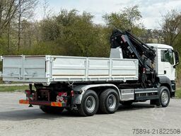 MAN TGS 33.400*Abrollkipper*KRAN + JIB + FUNK * 6x4