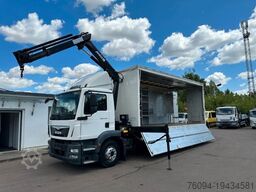 MAN TGM 15.250 Koffer KRAN 14m FUNK EDSCHA