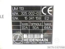 Heidenhain UM 113 ID 325 002-03 SN15341159 im Austausch (Exchange)