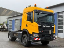 SCANIA 450 XT 4x4 Euro 6 SZM Kipphydraulik Blatt / Luft