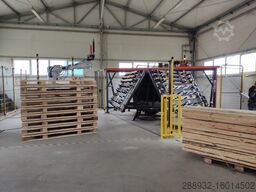 Pallets CNC nailing machines + robot