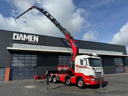 Scania R 730 LB8x2 V8 FASSI F1650 RA.2.28 XHE- DYNAMIC...