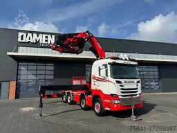 Scania R 730 LB8x2 V8 FASSI F1650 RA.2.28 XHE- DYNAMIC...