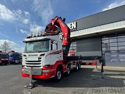 Scania R 730 LB8x2 V8 FASSI F1650 RA.2.28 XHE- DYNAMIC...