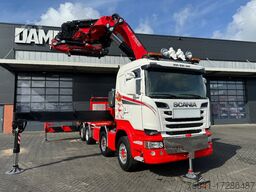 Scania R 730 LB8x2 V8 FASSI F1650 RA.2.28 XHE- DYNAMIC...