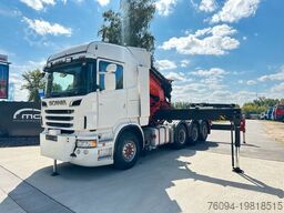 SCANIA R730 8x4 V8 SZM Kran 43m +JIB +Seilwinde Frontab