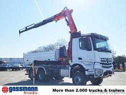 Mercedes-Benz Arocs 3348 AK 6x6, Kran Fassi F255A.2.24,