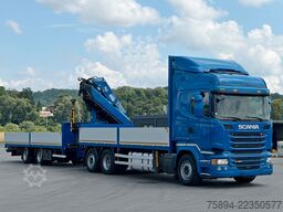 SCANIA R 450 * FASSI F365 RA + FUNK + Anhänger*TOP