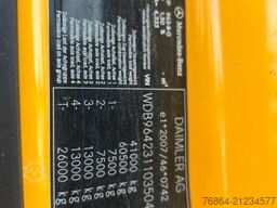 MERCEDES-BENZ AROCS 4151, 8X4 MEILLER-GESTEINSKIPPER, EURO 6, BORDMATIK, RETARDER, BLATT-BLATT