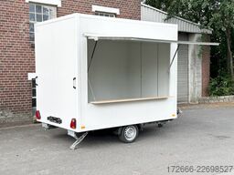 Andere VK 15302023 | WEISS | GASTÜR 300x200x230CM 1500KG VERKAUFSANHÄNGER