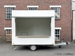 Andere VK 15302023 | WEISS | GASTÜR 300x200x230CM 1500KG VERKAUFSANHÄNGER