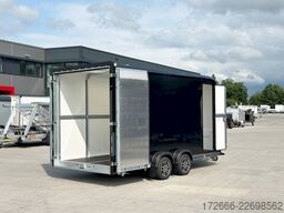 Brian James Trailers BOX VAN - 600-4018-35-2-12-B 419X178X201CM 3500KG KOFFERANHÄNGER | SCHWARZ
