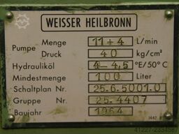 Weisser 11+4l/min 40 bar