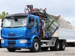 RENAULT Lander 410 6x4 Kipper Kran Fassi Funk Retarder