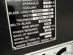 AMADA HFA 400 W  Ø 420 mm