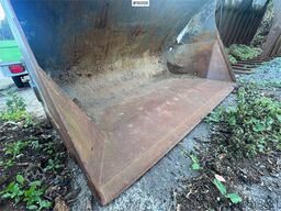 Hjullasterskuffe m/ liten BM feste