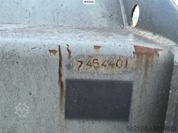 Hjullasterskuffe m/ liten BM feste