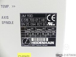 Heidenhain UM 113D ID 518 703-01 SN 25094821B - generalüberholt mit 3 Mon. Gwl.