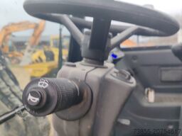 Hyundai R55W-9A with 3 excavator buckets